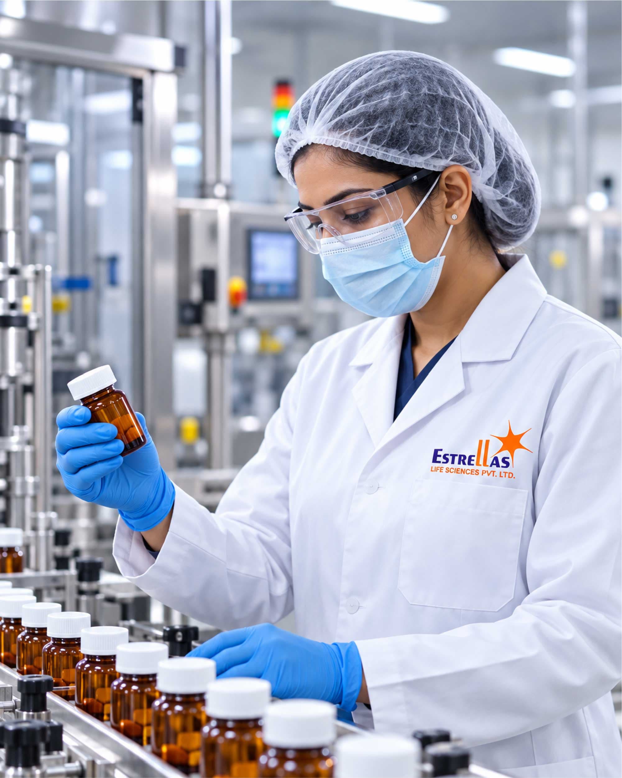 Estrellas Life Sciences WHO-GMP certified manufacturing facility, Baddi